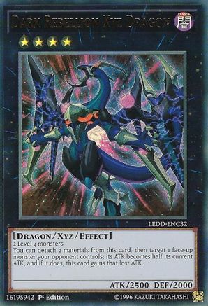 Dark Rebellion Xyz Dragon (LEDD-ENC32) - Legendary Dragon Decks 1st Edition Legendary Dragon Decks Yugioh Single  Squirtle Squad Card Shop.