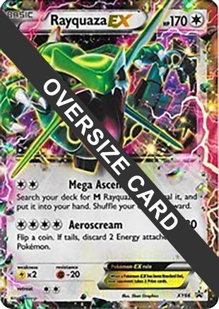 Rayquaza EX - XY66  - Holofoil Jumbo Cards - Promo Jumbo Cards Pokemon Single  Squirtle Squad Card Shop.