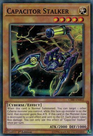 Capacitor Stalker (CIBR-EN002) - Circuit Break Unlimited Circuit Break Yugioh Single  Squirtle Squad Card Shop.