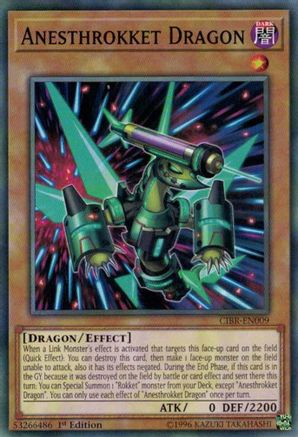 Anesthrokket Dragon (CIBR-EN009) - Circuit Break 1st Edition Circuit Break Yugioh Single  Squirtle Squad Card Shop.