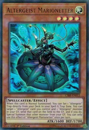 Altergeist Marionetter (CIBR-EN012) - Circuit Break 1st Edition Circuit Break Yugioh Single  Squirtle Squad Card Shop.