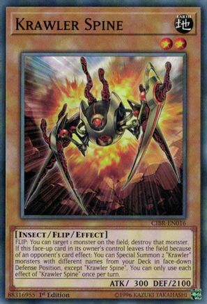 Krawler Spine (CIBR-EN016) - Circuit Break 1st Edition Circuit Break Yugioh Single  Squirtle Squad Card Shop.
