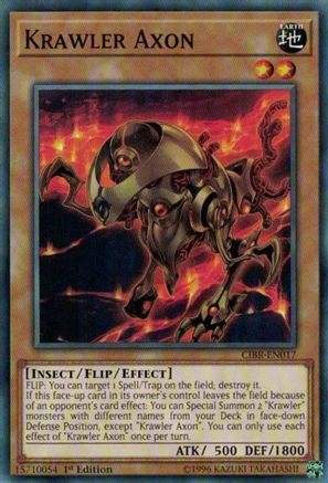 Krawler Axon (CIBR-EN017) - Circuit Break Unlimited Circuit Break Yugioh Single  Squirtle Squad Card Shop.