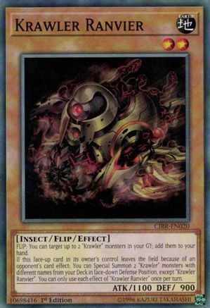 Krawler Ranvier (CIBR-EN020) - Circuit Break 1st Edition Circuit Break Yugioh Single  Squirtle Squad Card Shop.