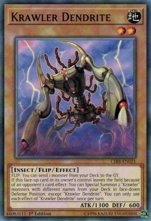 Krawler Dendrite (CIBR-EN021) - Circuit Break Unlimited Circuit Break Yugioh Single  Squirtle Squad Card Shop.