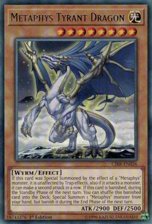 Metaphys Tyrant Dragon (CIBR-EN026) - Circuit Break Unlimited Circuit Break Yugioh Single  Squirtle Squad Card Shop.