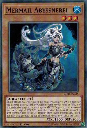 Mermail Abyssnerei (CIBR-EN028) - Circuit Break Unlimited Circuit Break Yugioh Single  Squirtle Squad Card Shop.