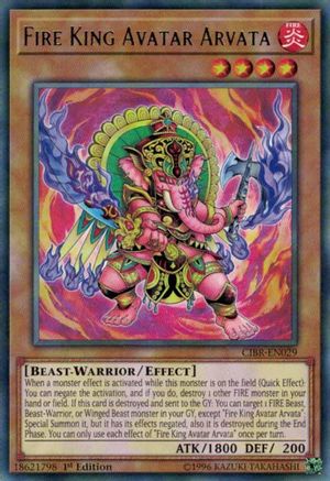Fire King Avatar Arvata (CIBR-EN029) - Circuit Break 1st Edition Circuit Break Yugioh Single  Squirtle Squad Card Shop.