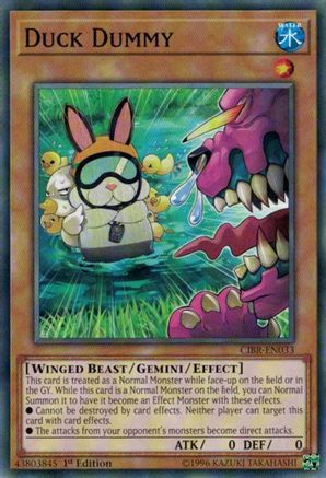 Duck Dummy (CIBR-EN033) - Circuit Break 1st Edition Circuit Break Yugioh Single  Squirtle Squad Card Shop.