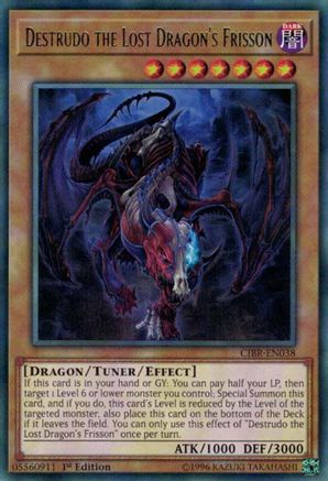 Destrudo the Lost Dragon's Frisson (CIBR-EN038) - Circuit Break 1st Edition Circuit Break Yugioh Single  Squirtle Squad Card Shop.