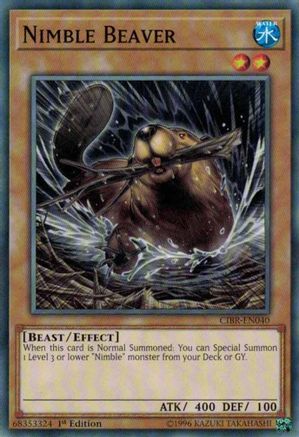 Nimble Beaver (CIBR-EN040) - Circuit Break 1st Edition Circuit Break Yugioh Single  Squirtle Squad Card Shop.