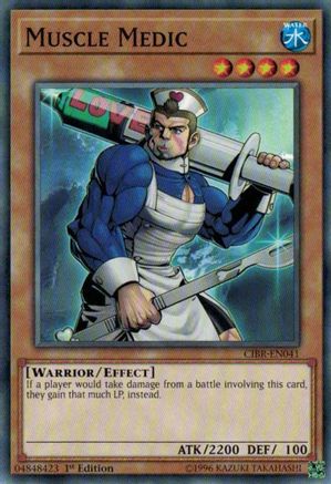 Muscle Medic (CIBR-EN041) - Circuit Break Unlimited Circuit Break Yugioh Single  Squirtle Squad Card Shop.