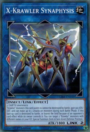X-Krawler Synaphysis (CIBR-EN048) - Circuit Break Unlimited Circuit Break Yugioh Single  Squirtle Squad Card Shop.