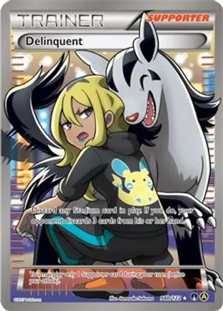 Delinquent (Full Art) 98b/122  - Holofoil Alternate Art Promos - Promo