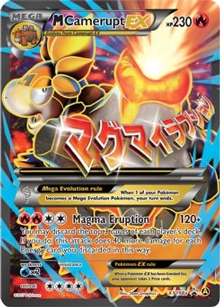 M Camerupt EX XY198a  - Holofoil Alternate Art Promos - Promo Alternate Art Promos Pokemon Single  Squirtle Squad Card Shop.