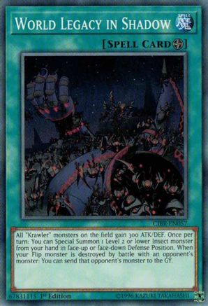 World Legacy in Shadow (CIBR-EN057) - Circuit Break 1st Edition Circuit Break Yugioh Single  Squirtle Squad Card Shop.