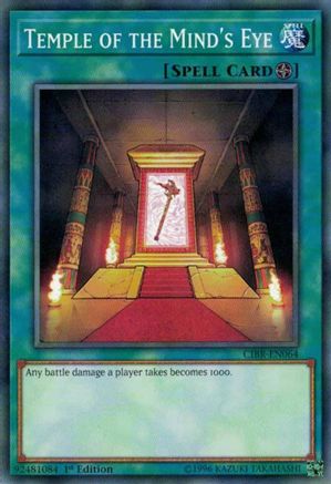 Temple of the Mind's Eye (CIBR-EN064) - Circuit Break 1st Edition Circuit Break Yugioh Single  Squirtle Squad Card Shop.