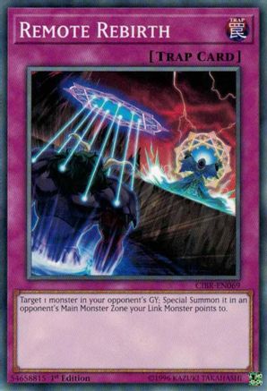 Remote Rebirth (CIBR-EN069) - Circuit Break 1st Edition Circuit Break Yugioh Single  Squirtle Squad Card Shop.