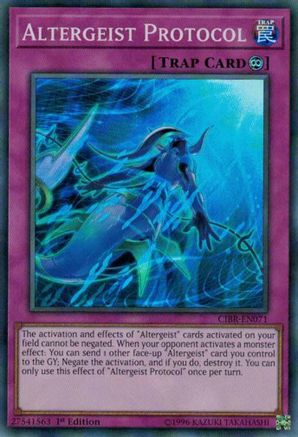 Altergeist Protocol (CIBR-EN071) - Circuit Break Unlimited Circuit Break Yugioh Single  Squirtle Squad Card Shop.