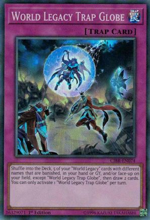 World Legacy Trap Globe (CIBR-EN074) - Circuit Break 1st Edition Circuit Break Yugioh Single  Squirtle Squad Card Shop.