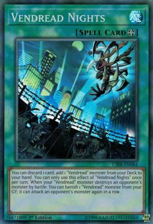 Vendread Nights (CIBR-EN084) - Circuit Break Unlimited Circuit Break Yugioh Single  Squirtle Squad Card Shop.