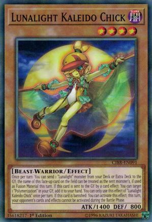 Lunalight Kaleido Chick (CIBR-EN091) - Circuit Break Unlimited Circuit Break Yugioh Single  Squirtle Squad Card Shop.