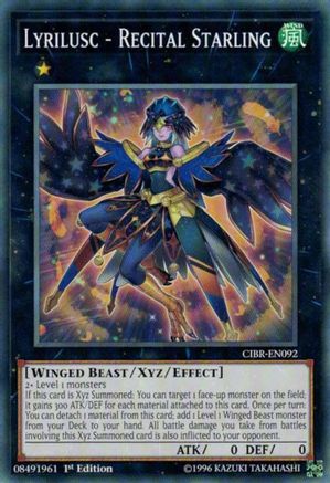 Lyrilusc - Recital Starling (CIBR-EN092) - Circuit Break Unlimited Circuit Break Yugioh Single  Squirtle Squad Card Shop.