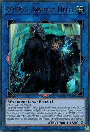 SPYRAL Double Helix (CIBR-EN099) - Circuit Break 1st Edition Circuit Break Yugioh Single  Squirtle Squad Card Shop.