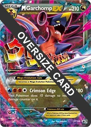 M Garchomp EX - XY168  - Holofoil Jumbo Cards - Promo Jumbo Cards Pokemon Single  Squirtle Squad Card Shop.