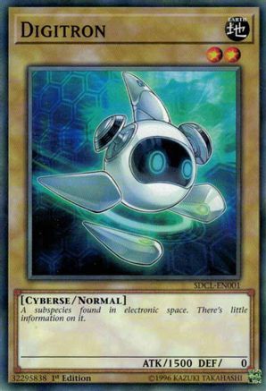 Digitron (SDCL-EN001) - Structure Deck: Cyberse Link 1st Edition Structure Deck: Cyberse Link Yugioh Single  Squirtle Squad Card Shop.