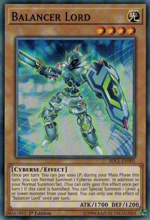 Balancer Lord (SDCL-EN005) - Structure Deck: Cyberse Link 1st Edition Structure Deck: Cyberse Link Yugioh Single  Squirtle Squad Card Shop.