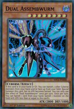 Dual Assembwurm (SDCL-EN008) - Structure Deck: Cyberse Link 1st Edition Structure Deck: Cyberse Link Yugioh Single  Squirtle Squad Card Shop.