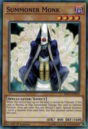 Summoner Monk (SDCL-EN014) - Structure Deck: Cyberse Link 1st Edition Structure Deck: Cyberse Link Yugioh Single  Squirtle Squad Card Shop.