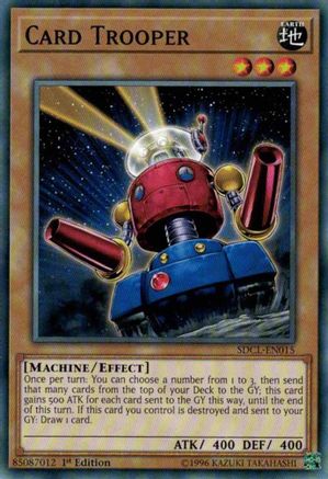 Card Trooper (SDCL-EN015) - Structure Deck: Cyberse Link 1st Edition Structure Deck: Cyberse Link Yugioh Single  Squirtle Squad Card Shop.