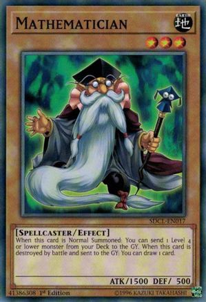 Mathematician (SDCL-EN017) - Structure Deck: Cyberse Link 1st Edition Structure Deck: Cyberse Link Yugioh Single  Squirtle Squad Card Shop.