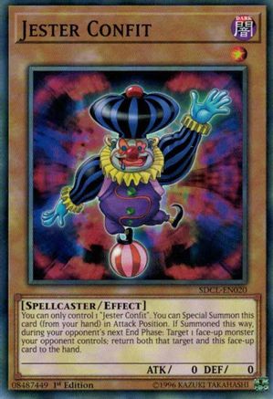Jester Confit (SDCL-EN020) - Structure Deck: Cyberse Link 1st Edition Structure Deck: Cyberse Link Yugioh Single  Squirtle Squad Card Shop.