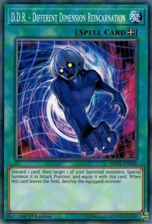 D.D.R. - Different Dimension Reincarnation (SDCL-EN026) - Structure Deck: Cyberse Link 1st Edition Structure Deck: Cyberse Link Yugioh Single  Squirtle Squad Card Shop.