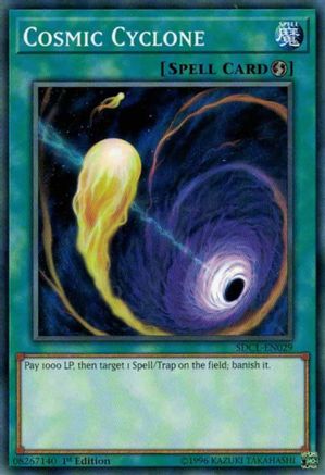 Cosmic Cyclone (SDCL-EN029) - Structure Deck: Cyberse Link 1st Edition Structure Deck: Cyberse Link Yugioh Single  Squirtle Squad Card Shop.