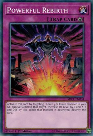 Powerful Rebirth (SDCL-EN034) - Structure Deck: Cyberse Link 1st Edition Structure Deck: Cyberse Link Yugioh Single  Squirtle Squad Card Shop.