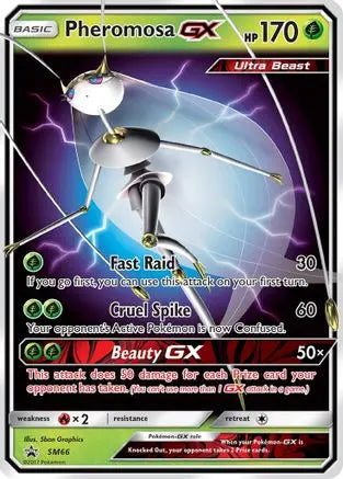 Pheromosa GX SM66  - Holofoil SM Promos - Promo SM Promos Pokemon Single  Squirtle Squad Card Shop.
