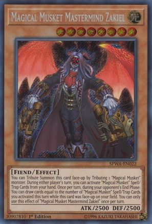 Magical Musket Mastermind Zakiel (SPWA-EN022) - Spirit Warriors 1st Edition Spirit Warriors Yugioh Single  Squirtle Squad Card Shop.