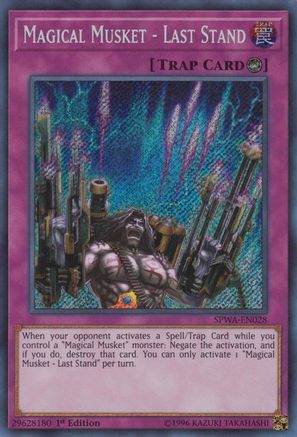 Magical Musket - Last Stand (SPWA-EN028) - Spirit Warriors 1st Edition Spirit Warriors Yugioh Single  Squirtle Squad Card Shop.