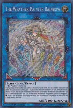 The Weather Painter Rainbow (SPWA-EN035) - Spirit Warriors 1st Edition Spirit Warriors Yugioh Single  Squirtle Squad Card Shop.