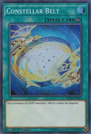 Constellar Belt (SPWA-EN051) - Spirit Warriors 1st Edition Spirit Warriors Yugioh Single  Squirtle Squad Card Shop.