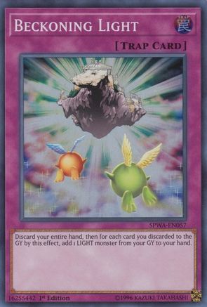 Beckoning Light (SPWA-EN057) - Spirit Warriors 1st Edition Spirit Warriors Yugioh Single  Squirtle Squad Card Shop.
