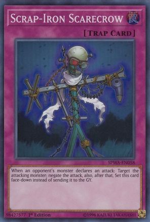 Scrap-Iron Scarecrow (SPWA-EN058) - Spirit Warriors 1st Edition Spirit Warriors Yugioh Single  Squirtle Squad Card Shop.