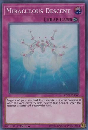 Miraculous Descent (SPWA-EN060) - Spirit Warriors 1st Edition Spirit Warriors Yugioh Single  Squirtle Squad Card Shop.