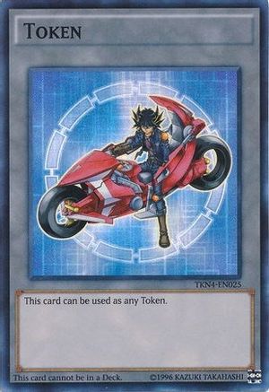 Token: Yusei Fudo (TKN4-EN025) - Yu-Gi-Oh! Tokens Unlimited Yu-Gi-Oh! Tokens Yugioh Single  Squirtle Squad Card Shop.