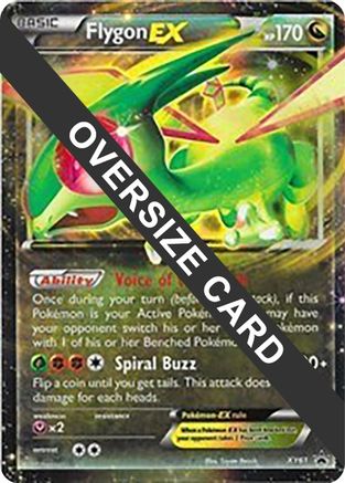 Flygon EX - XY61 (XY Black Star Promo)  - Holofoil Jumbo Cards - Promo Jumbo Cards Pokemon Single  Squirtle Squad Card Shop.