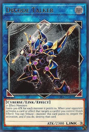Decode Talker (UTR) (OP06-EN001) - OTS Tournament Pack 6 Unlimited OTS Tournament Pack 6 Yugioh Single  Squirtle Squad Card Shop.